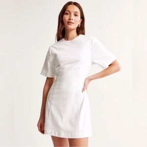 Abercrombie & Fitch White Mini Dress